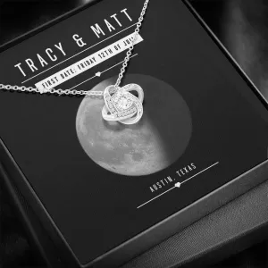 Personalized Names Woman's Jewelry Necklace - First Date