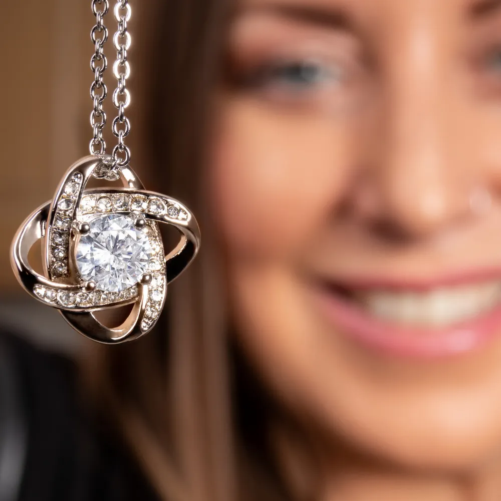 Personalized Names Woman's Jewelry Necklace - Our Moon