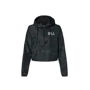 Phi Alpha Delta Crop Windbreaker