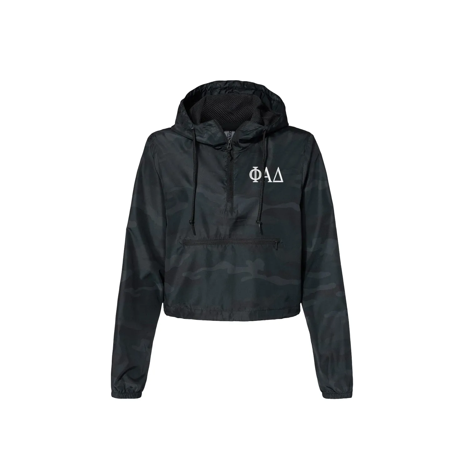 Phi Alpha Delta Crop Windbreaker