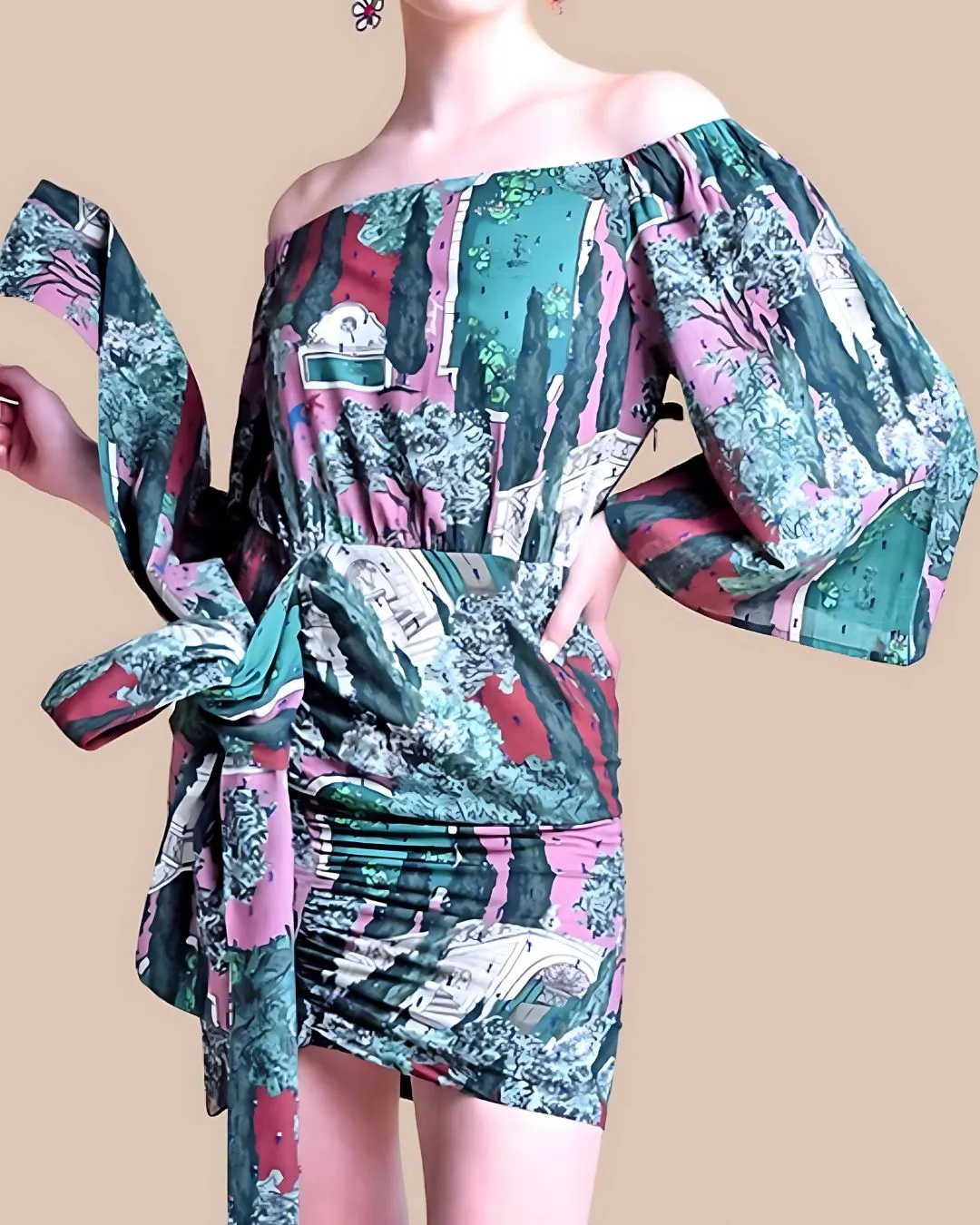 Pia Pink Mini Dress