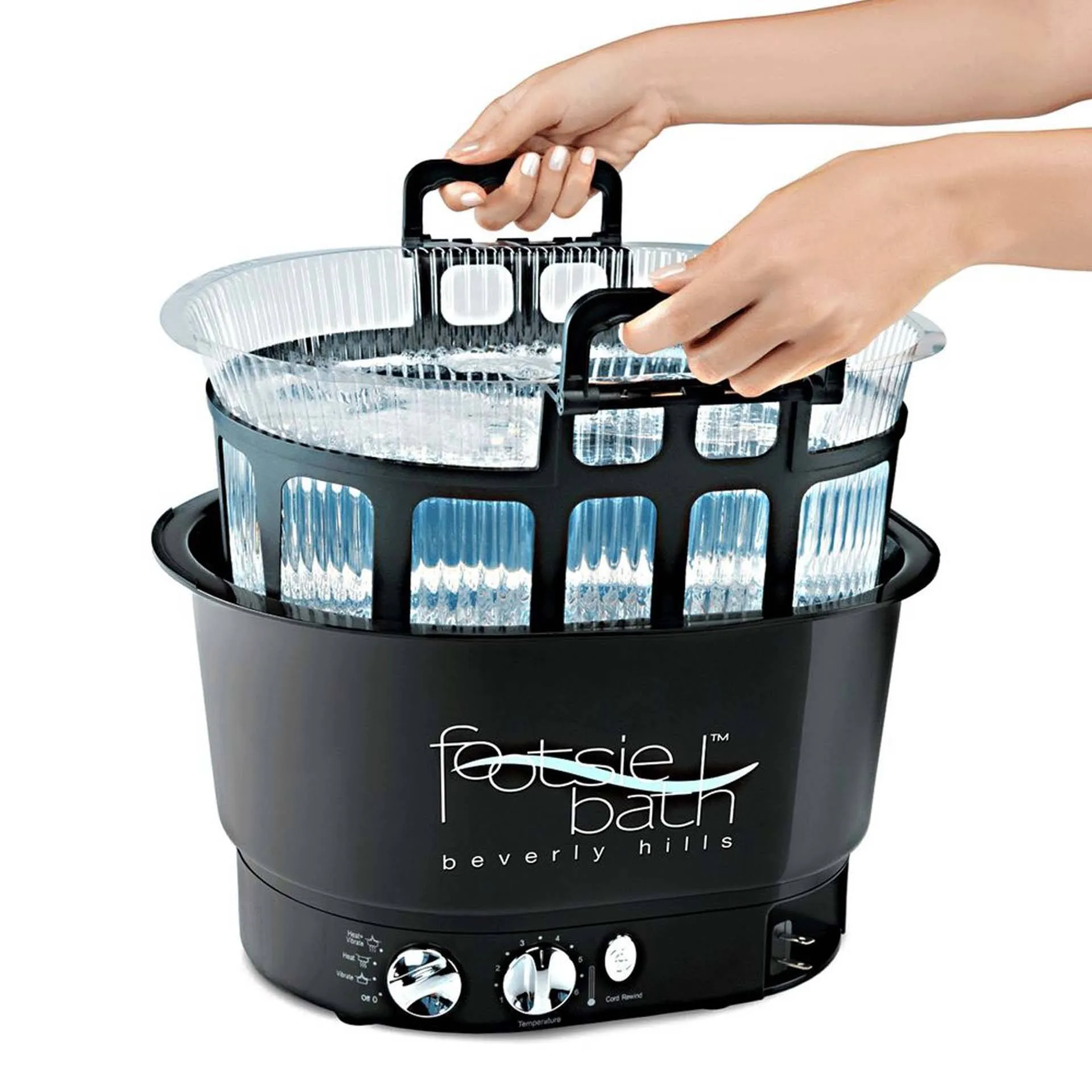 Pibbs DG105 Pedi-N-Go Fiberglass Portable Footsie Pedicure Spa