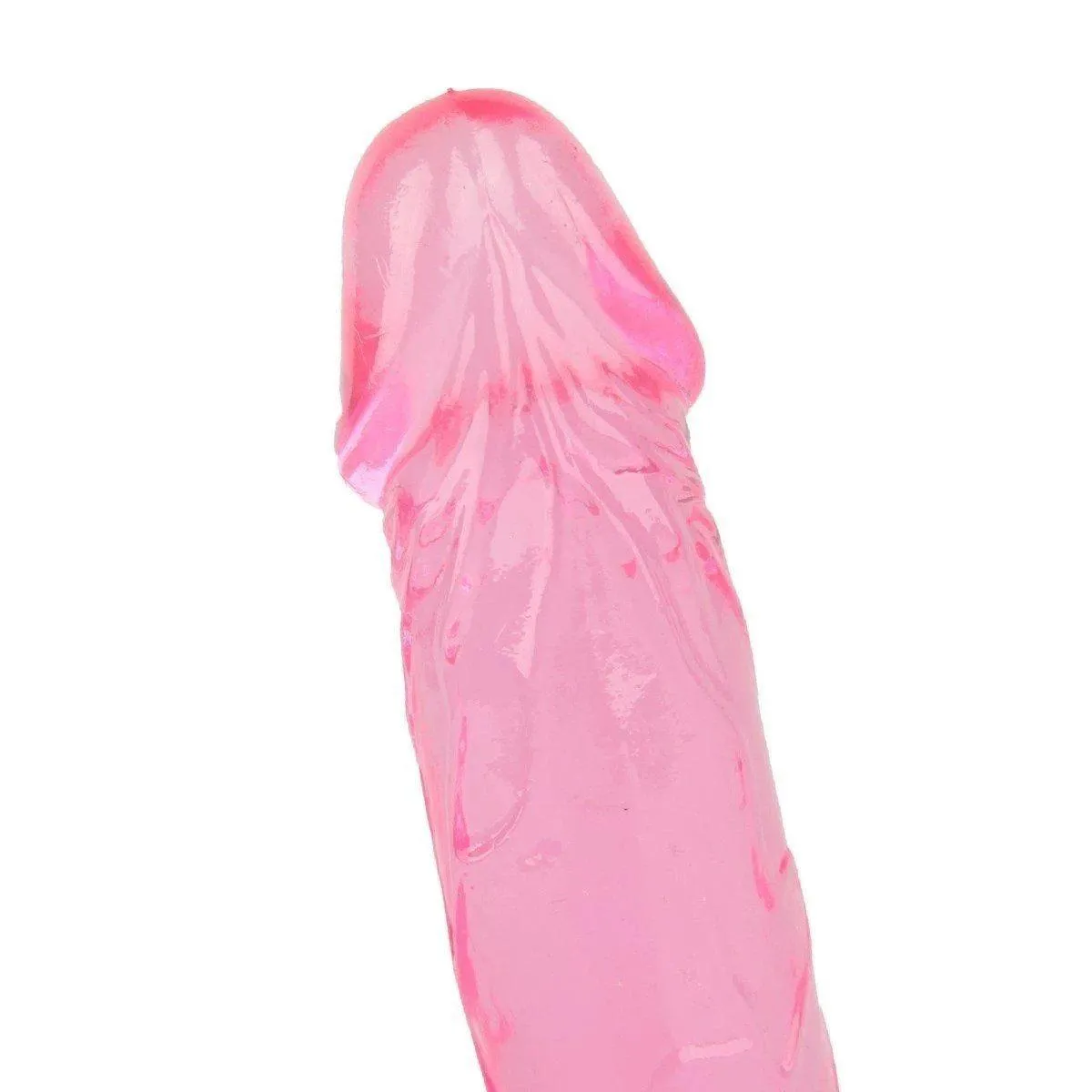 Pink Realistic Flesh Suction Cup Dildo