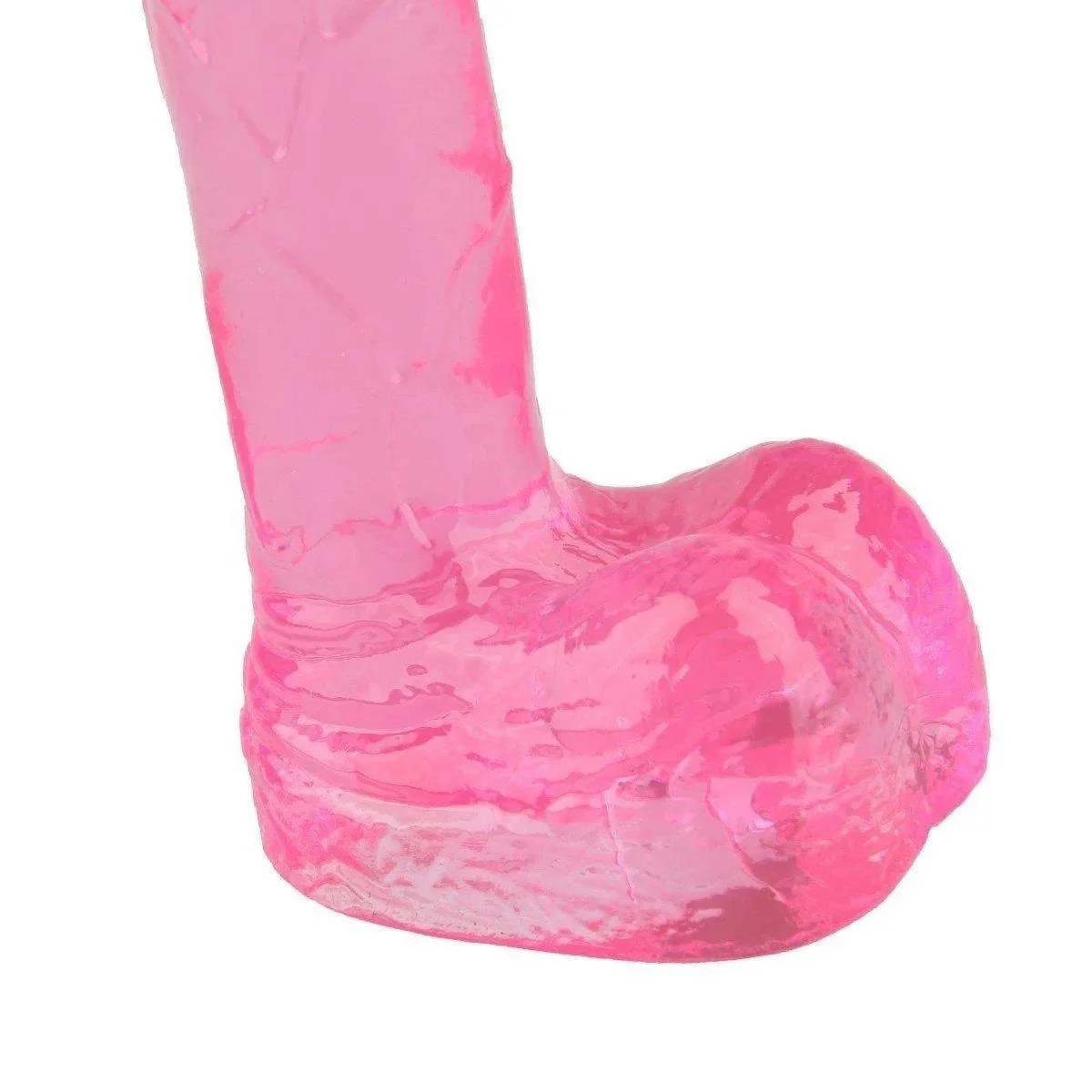 Pink Realistic Flesh Suction Cup Dildo