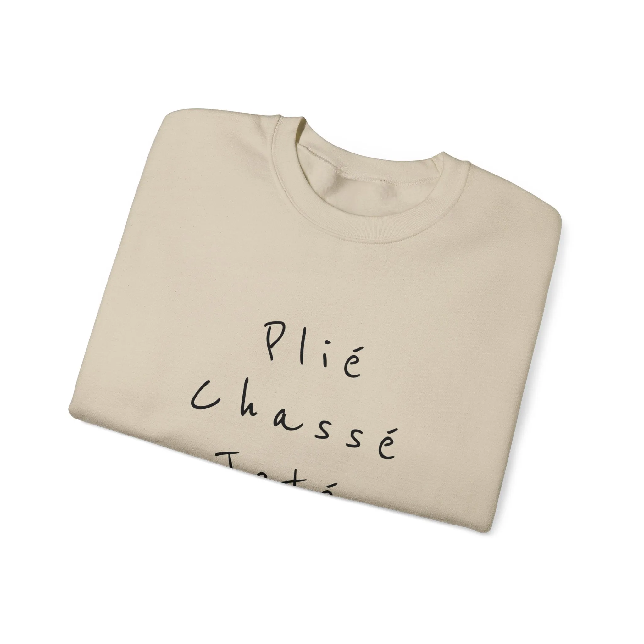 Plie Chasse Jete Alle Day Crewneck Sweatshirt