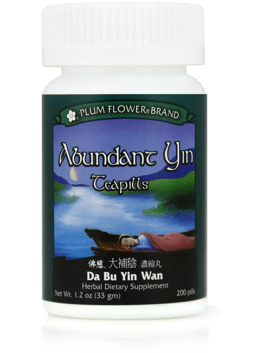 Plum Flower, Abundant Yin Formula, Da Bu Yin Wan, 200 ct