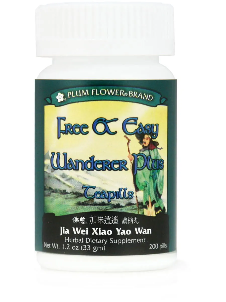 Plum Flower, Free & Easy Wanderer Plus, Jia Wei Xiao Yao Wan, 200 ct