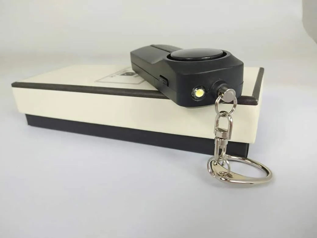 Pocket Rhino V1 Safe Sound Personal Alarm, 130DB Personal Security Alarm Keychain with LED Light, Emergency Safety Alarm for Women, Men, Children and Elderly