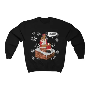 Pops Clause - (Unisex) Crewneck Sweatshirt
