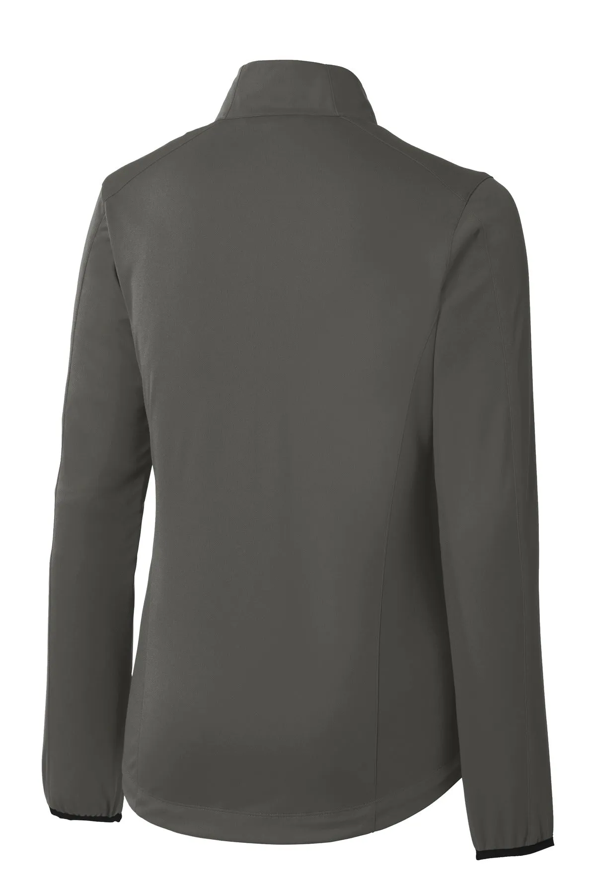 Port Authority Women's Active Soft Shell Jacket. L717 Grey Steel