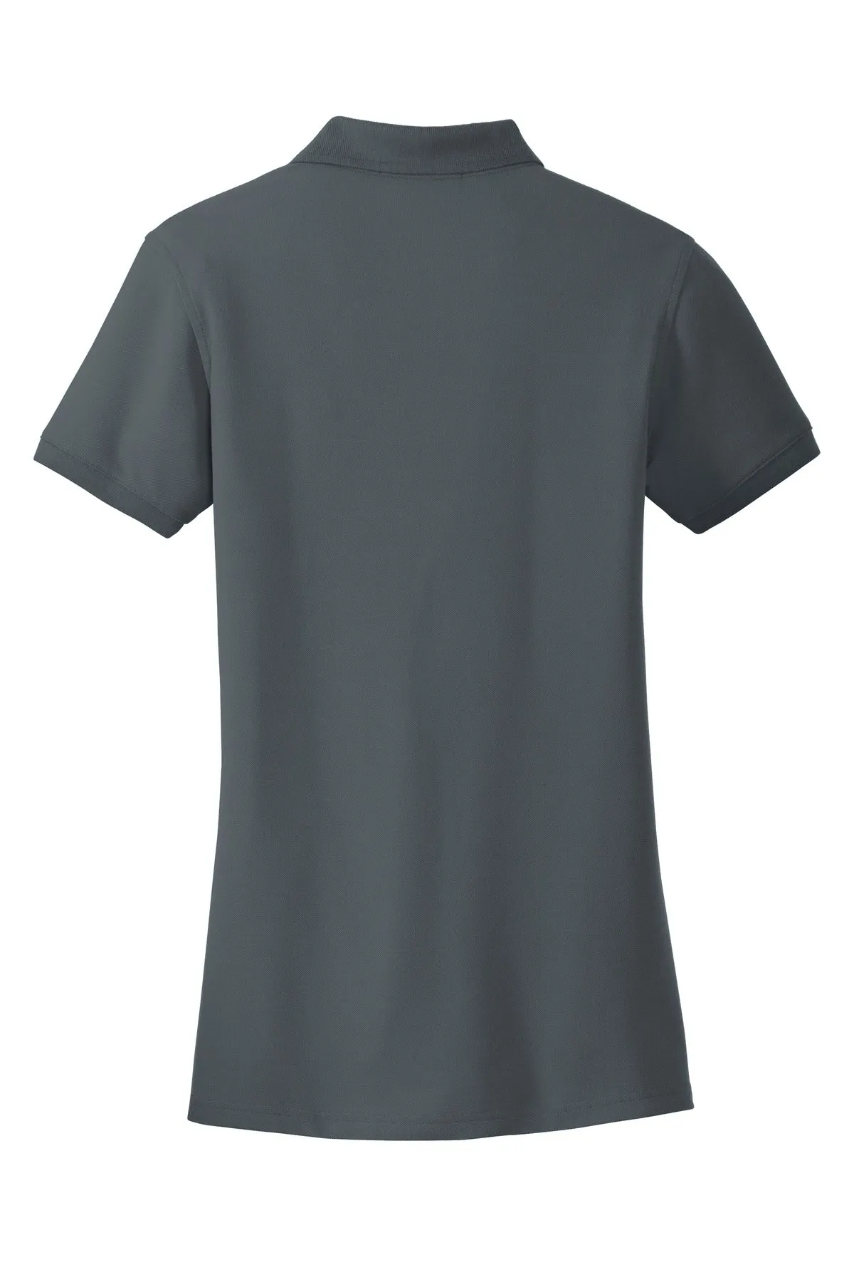 Port Authority Women's Core Classic Pique Polo. L100 Graphite