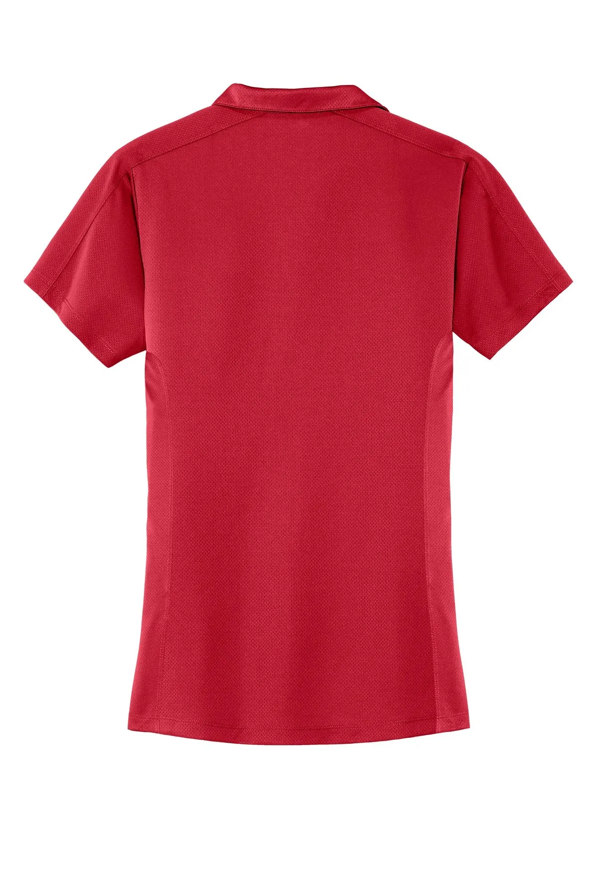 Port Authority Women's Diamond Jacquard Polo. L569 Rich Red