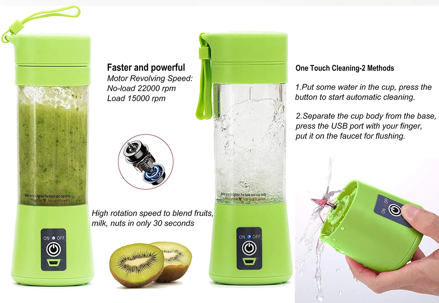 Portable Blender -- 4 Colors!