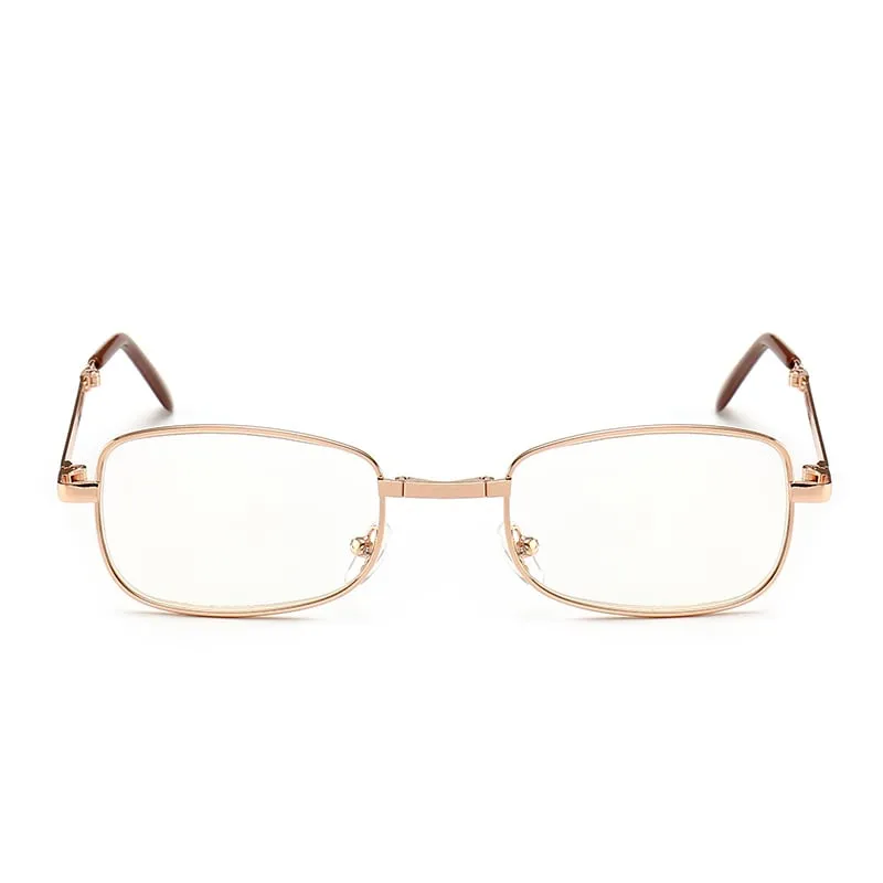 PORTABLE METAL ULTRALIGHT FOLDABLE READING GLASSES