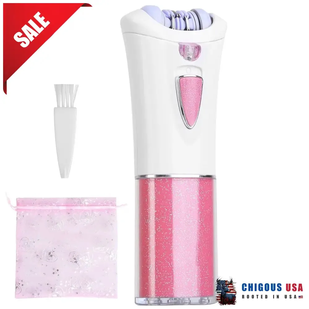 Portable Women's Smooth Glide Body Facial Hair Remover Epilator