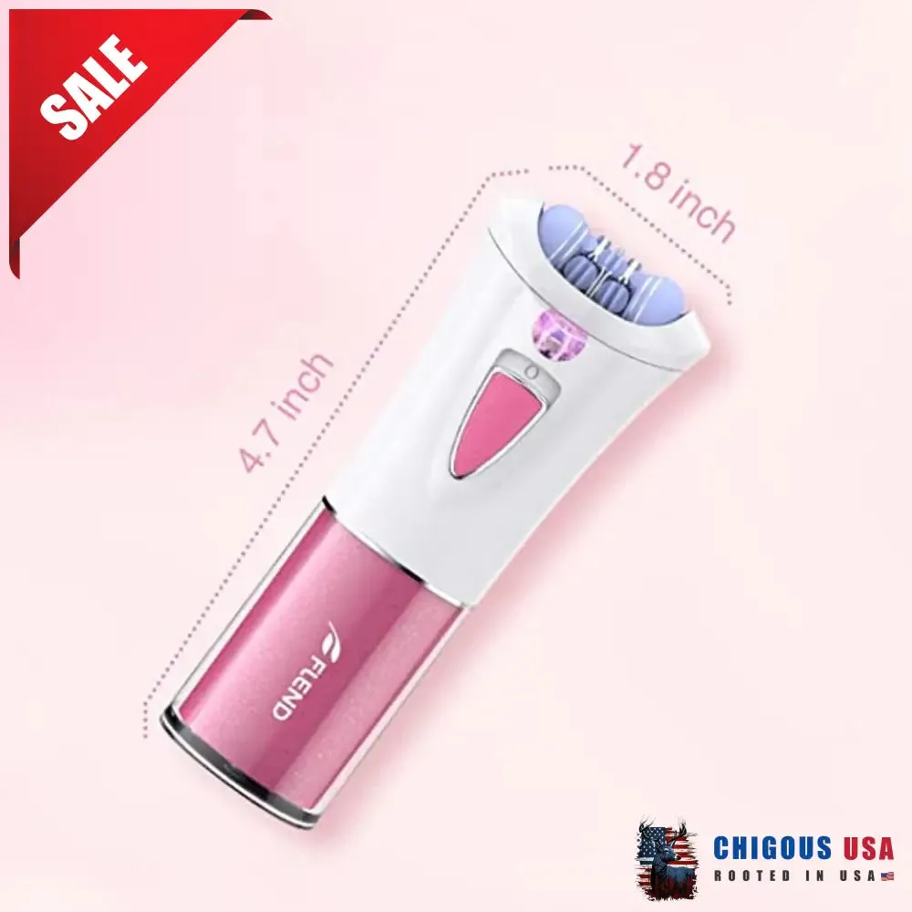Portable Women's Smooth Glide Body Facial Hair Remover Epilator