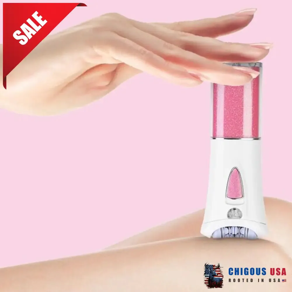 Portable Women's Smooth Glide Body Facial Hair Remover Epilator