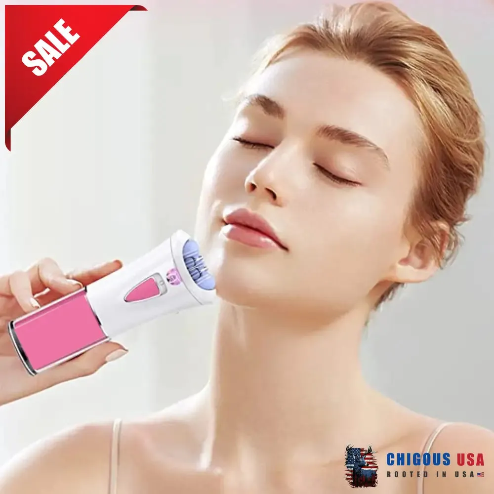 Portable Women's Smooth Glide Body Facial Hair Remover Epilator