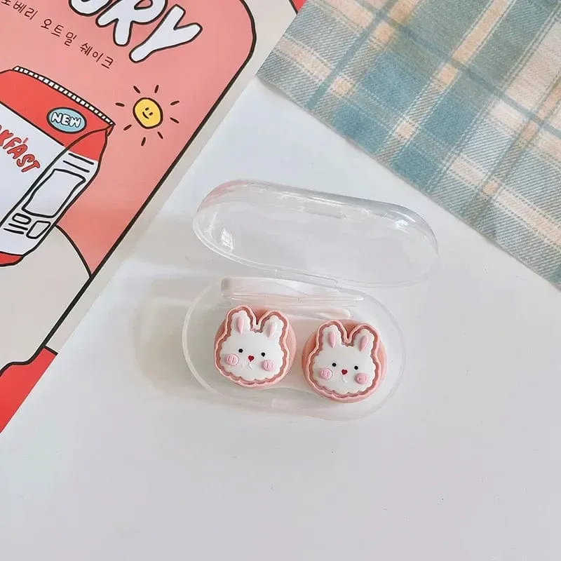 Premium Women's Contact Lens Kit Holder - Compact & Stylish Storage Solution