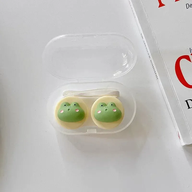 Premium Women's Contact Lens Kit Holder - Compact & Stylish Storage Solution