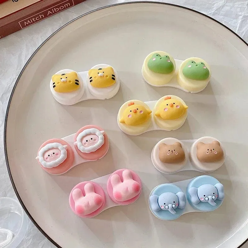 Premium Women's Contact Lens Kit Holder - Compact & Stylish Storage Solution