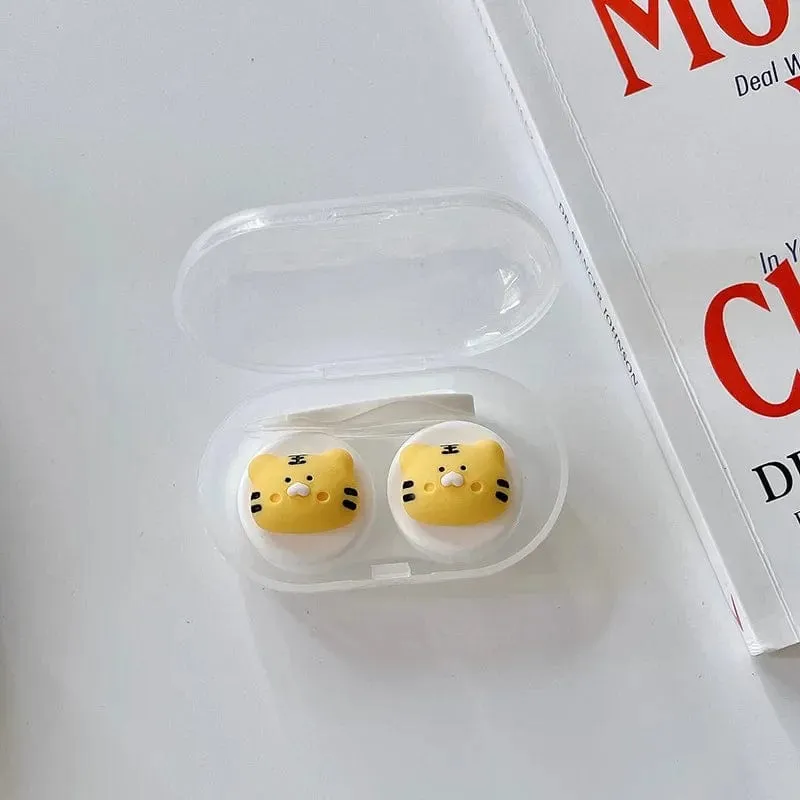 Premium Women's Contact Lens Kit Holder - Compact & Stylish Storage Solution