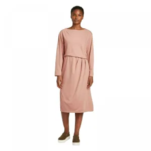Prologue Women's Long Sleeve Crewneck Knit Midi Dress