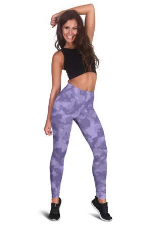Purple Camo Women's Leggings