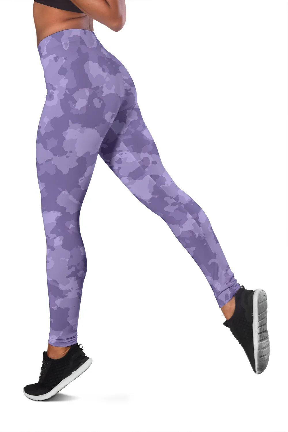 Purple Camo Women's Leggings