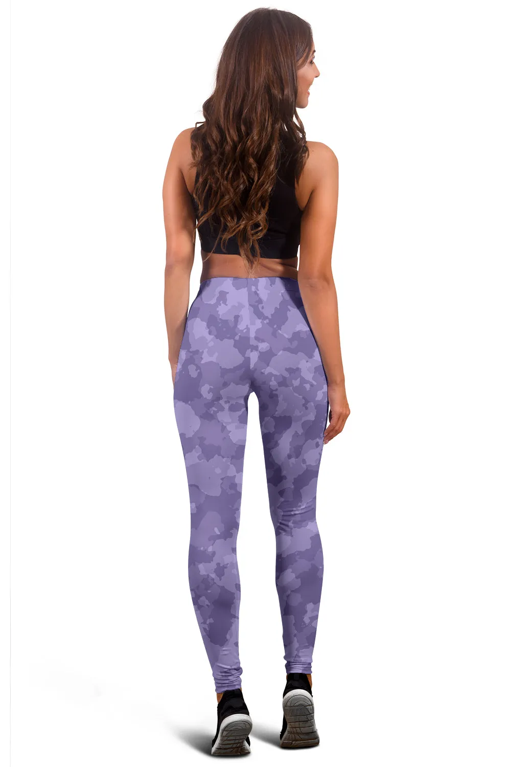 Purple Camo Women's Leggings