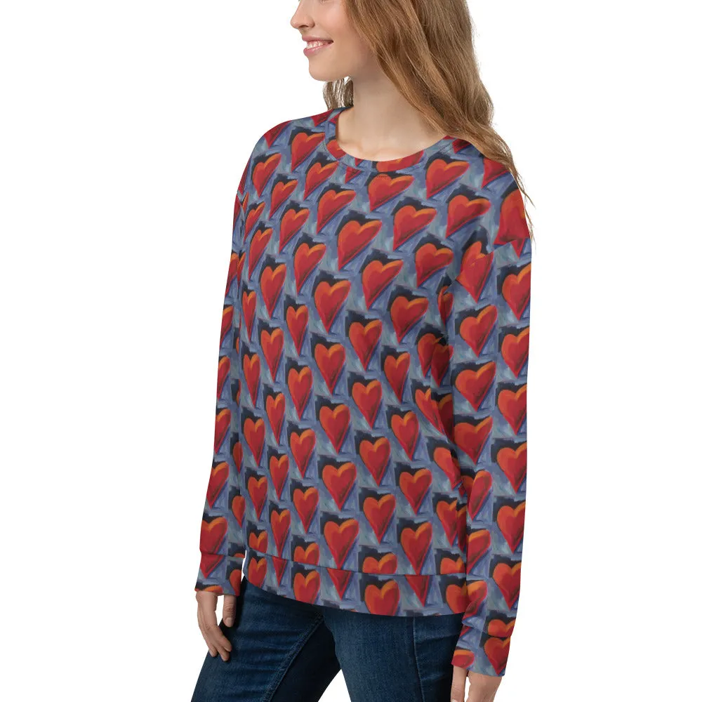 "Red Heart" Women's Sweatshirt