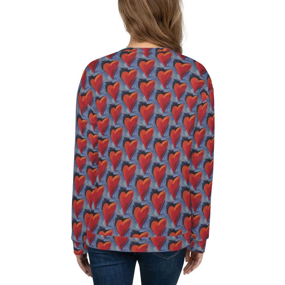 "Red Heart" Women's Sweatshirt