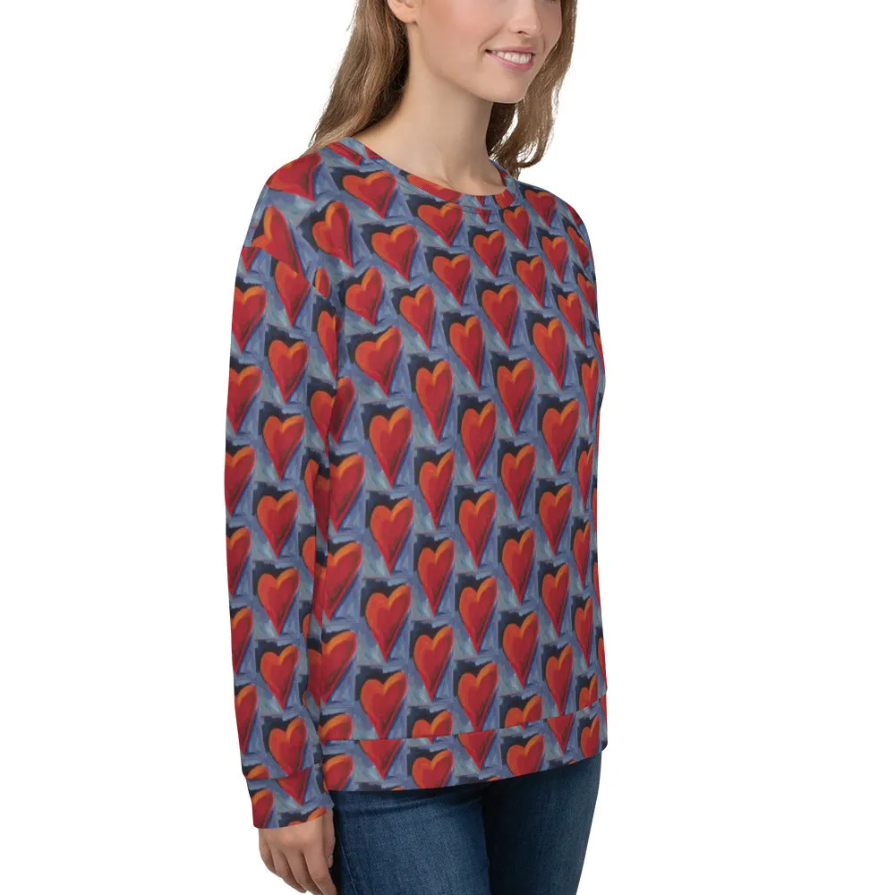 "Red Heart" Women's Sweatshirt