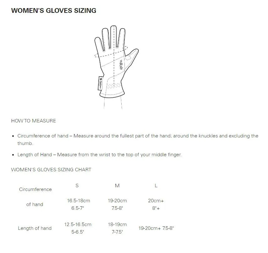Rab Women's Phantom Grip Gloves
