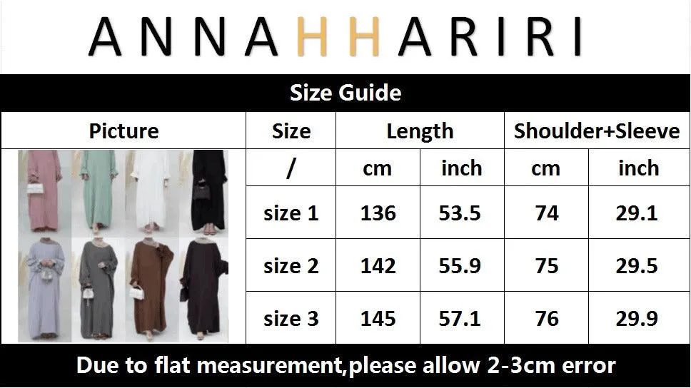Radwa batwing abaya with ruched sleeve and loose cut in  white