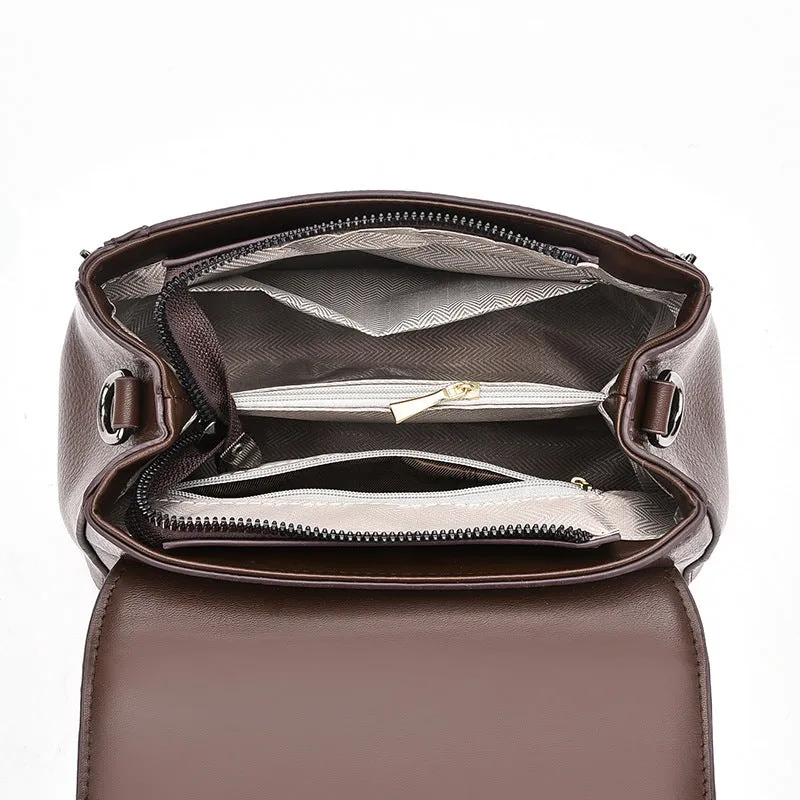 REALAIOT 2025 Women's bag small square bag 2025 new versatile large-capacity portable women's bag fashion shoulder messenger bag women's New