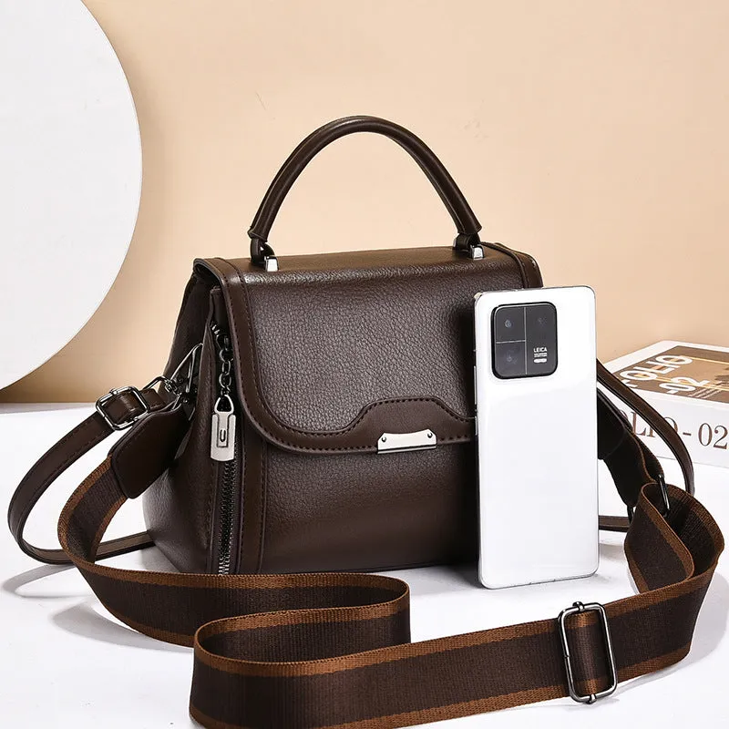 REALAIOT 2025 Women's bag small square bag 2025 new versatile large-capacity portable women's bag fashion shoulder messenger bag women's New