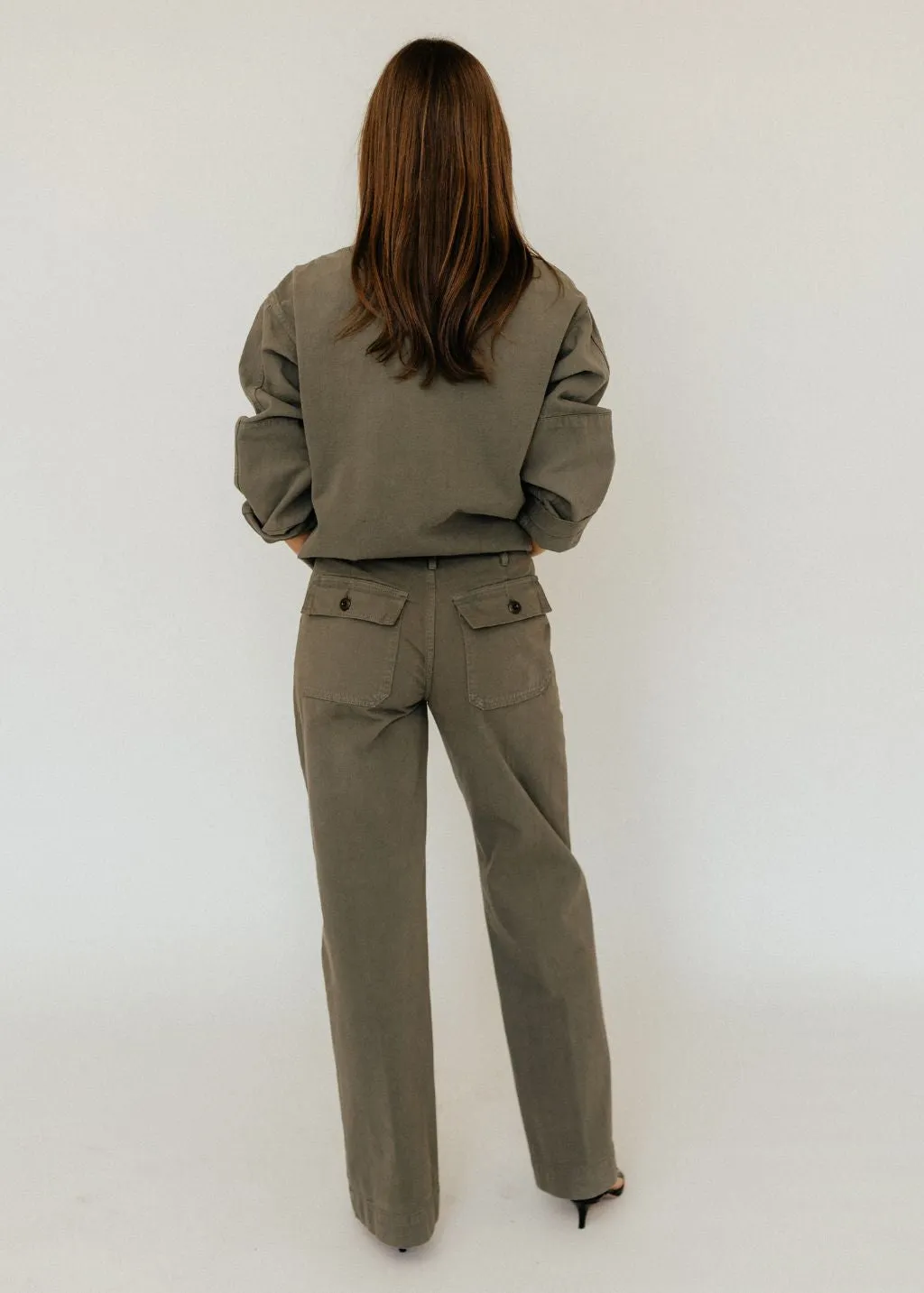 RE/DONE Baker Pant in Bayleaf