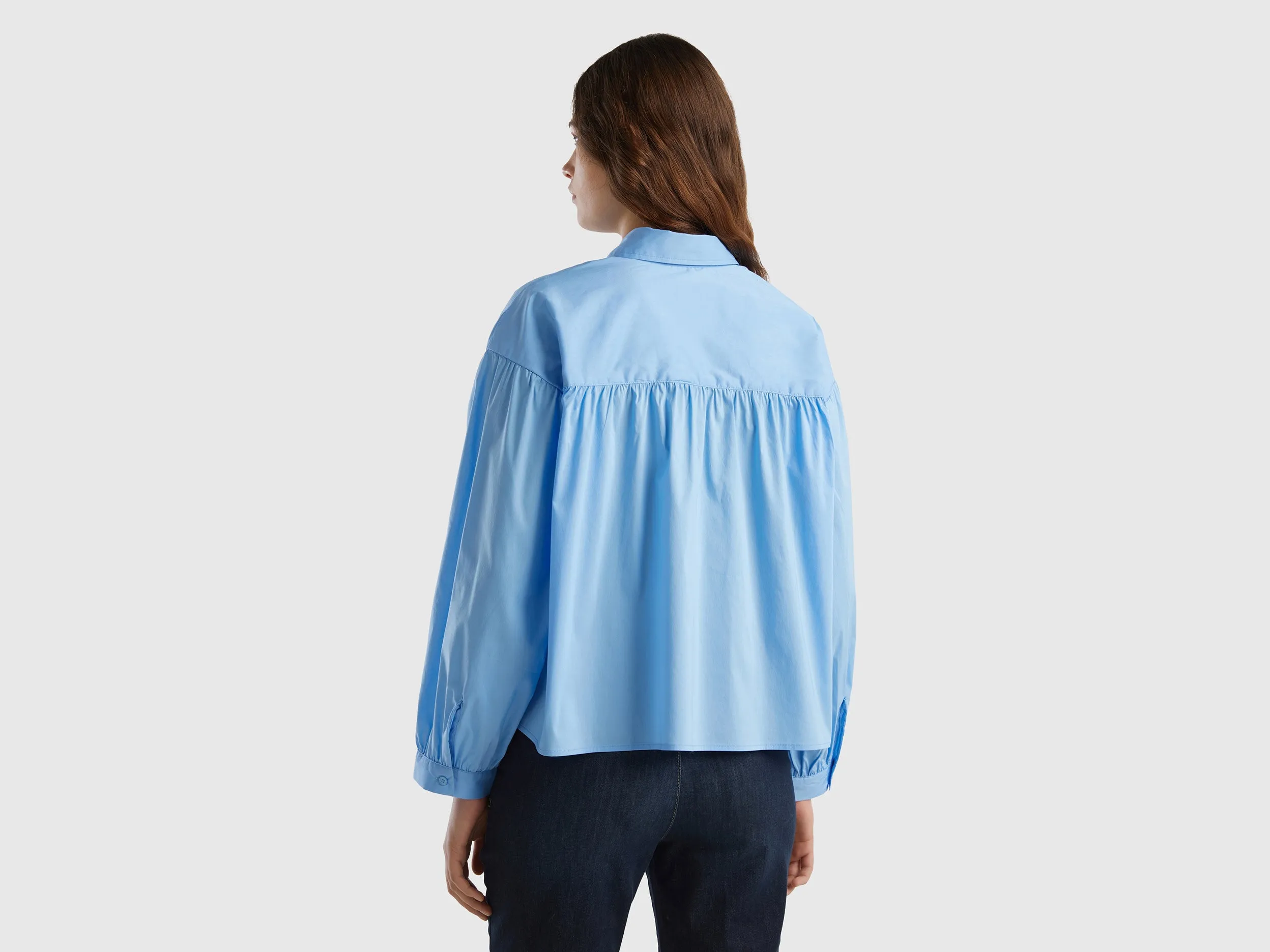 Regular Fit Collared Neck Solid Shirt