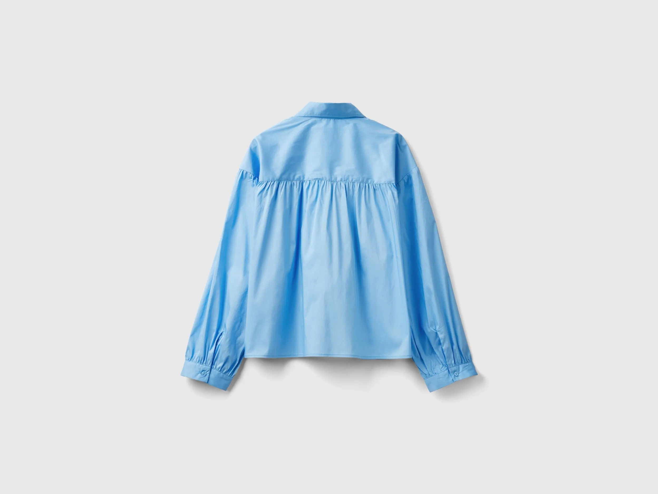 Regular Fit Collared Neck Solid Shirt