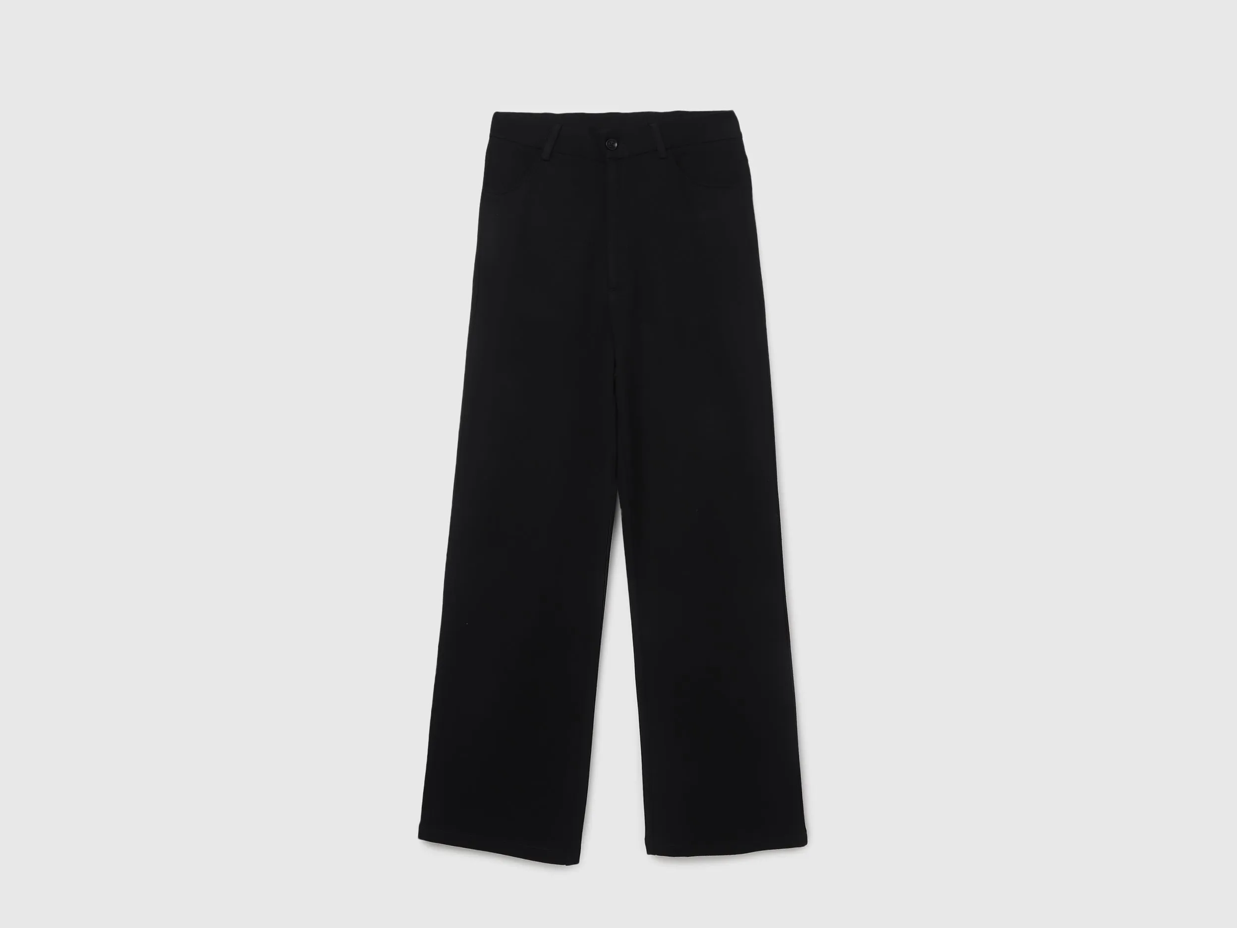 Regular Fit Solid Women's Trousers