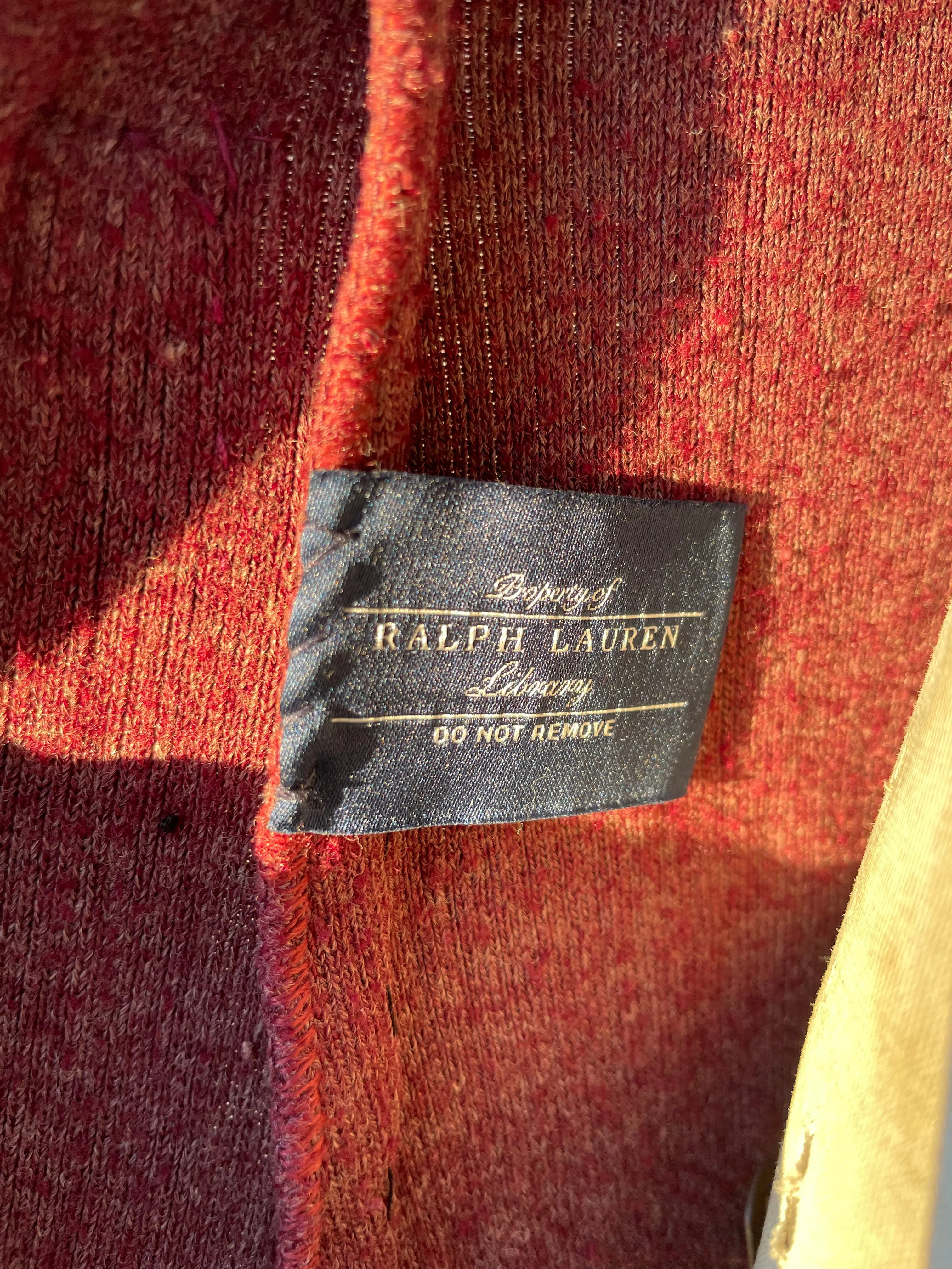 RESERVED- 1920s/1930s Maroon Knit Button Front Cardigan