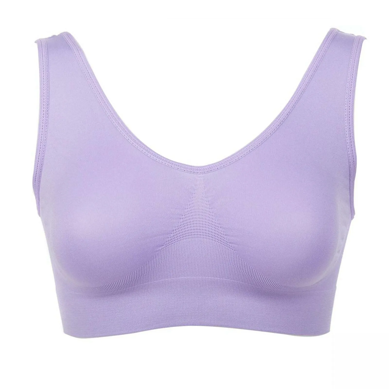 Rhonda Shear Women's Plus Size Seamless Ahh Bra