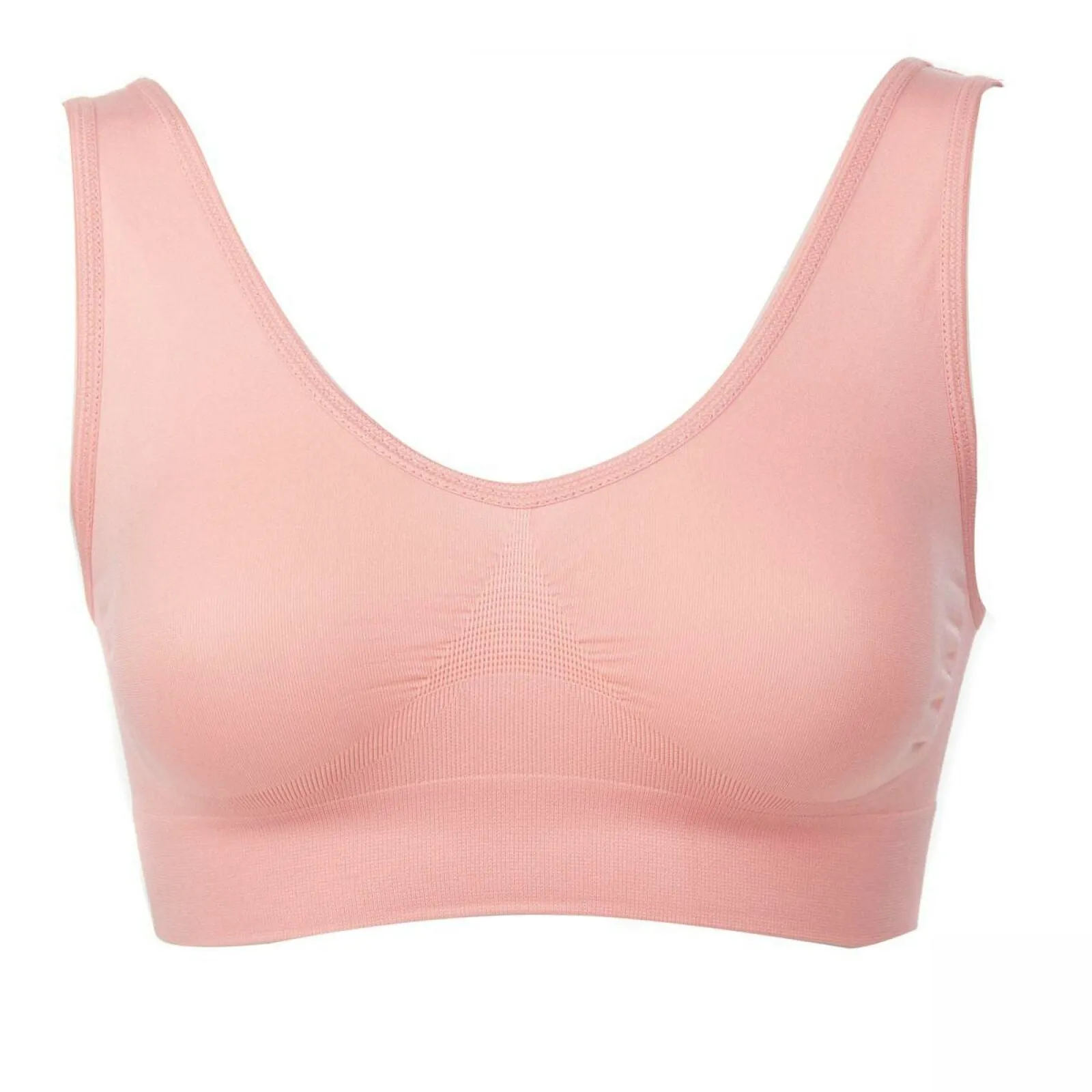 Rhonda Shear Women's Plus Size Seamless Ahh Bra