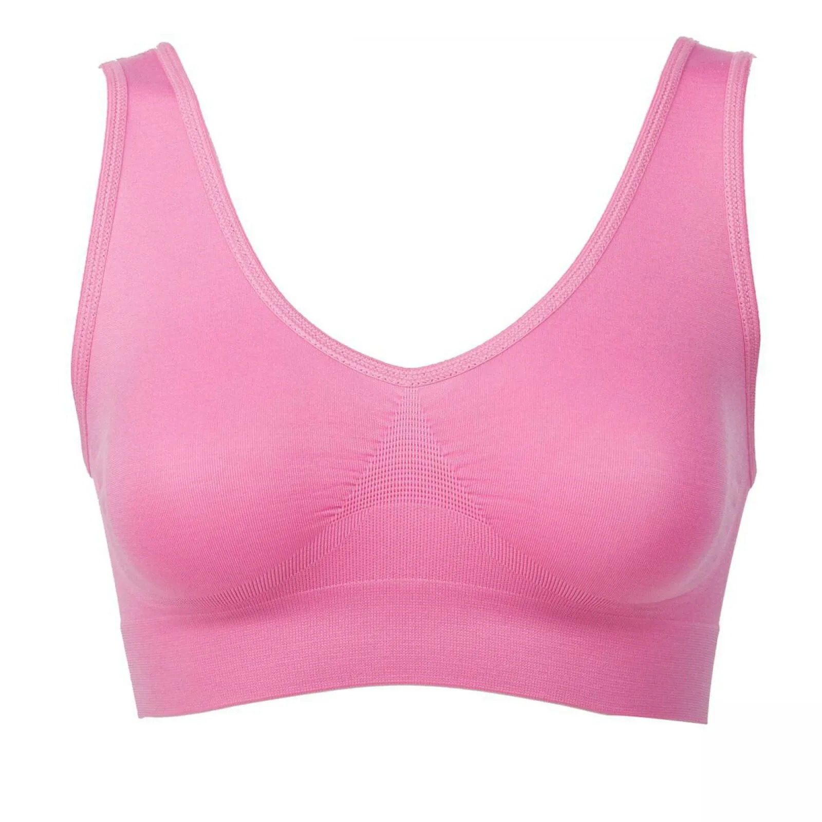 Rhonda Shear Women's Plus Size Seamless Ahh Bra