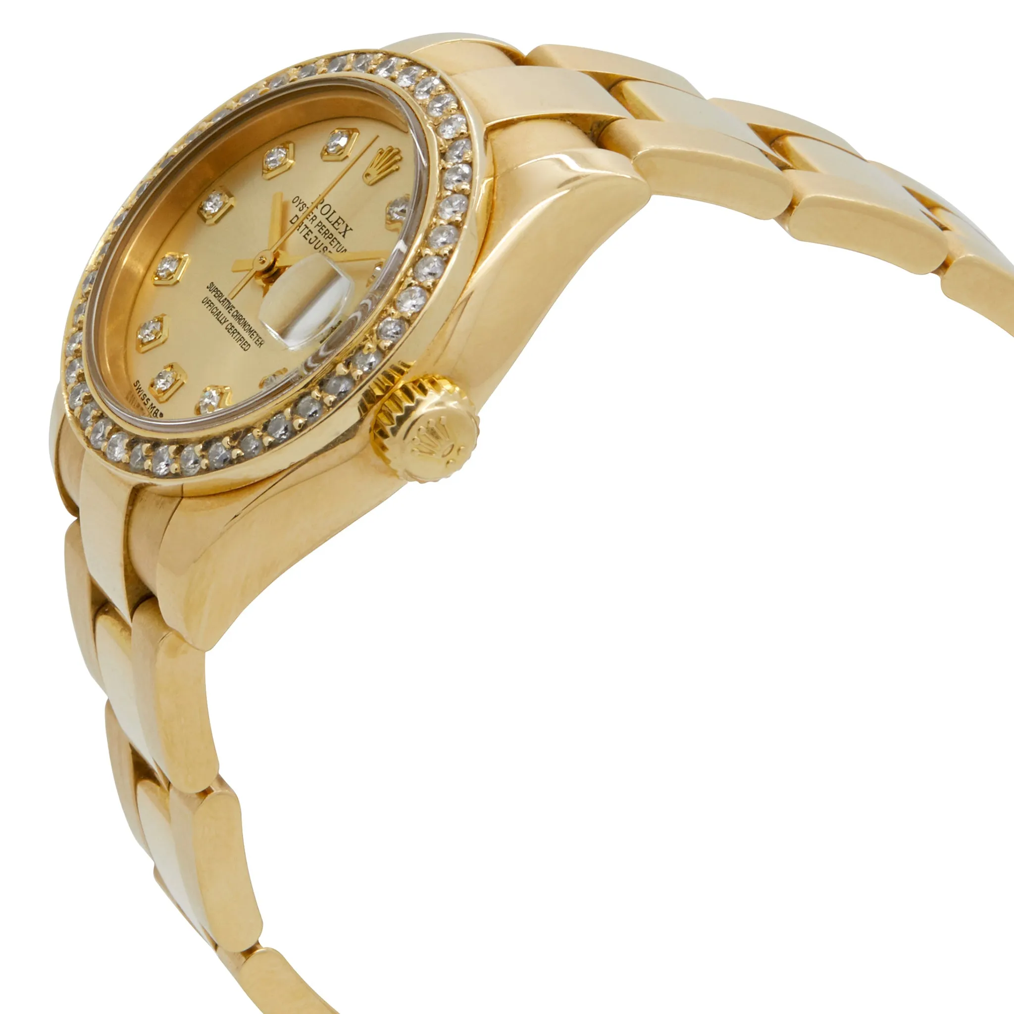 Rolex Datejust 179178 Gold Dial Automatic Women's Watch