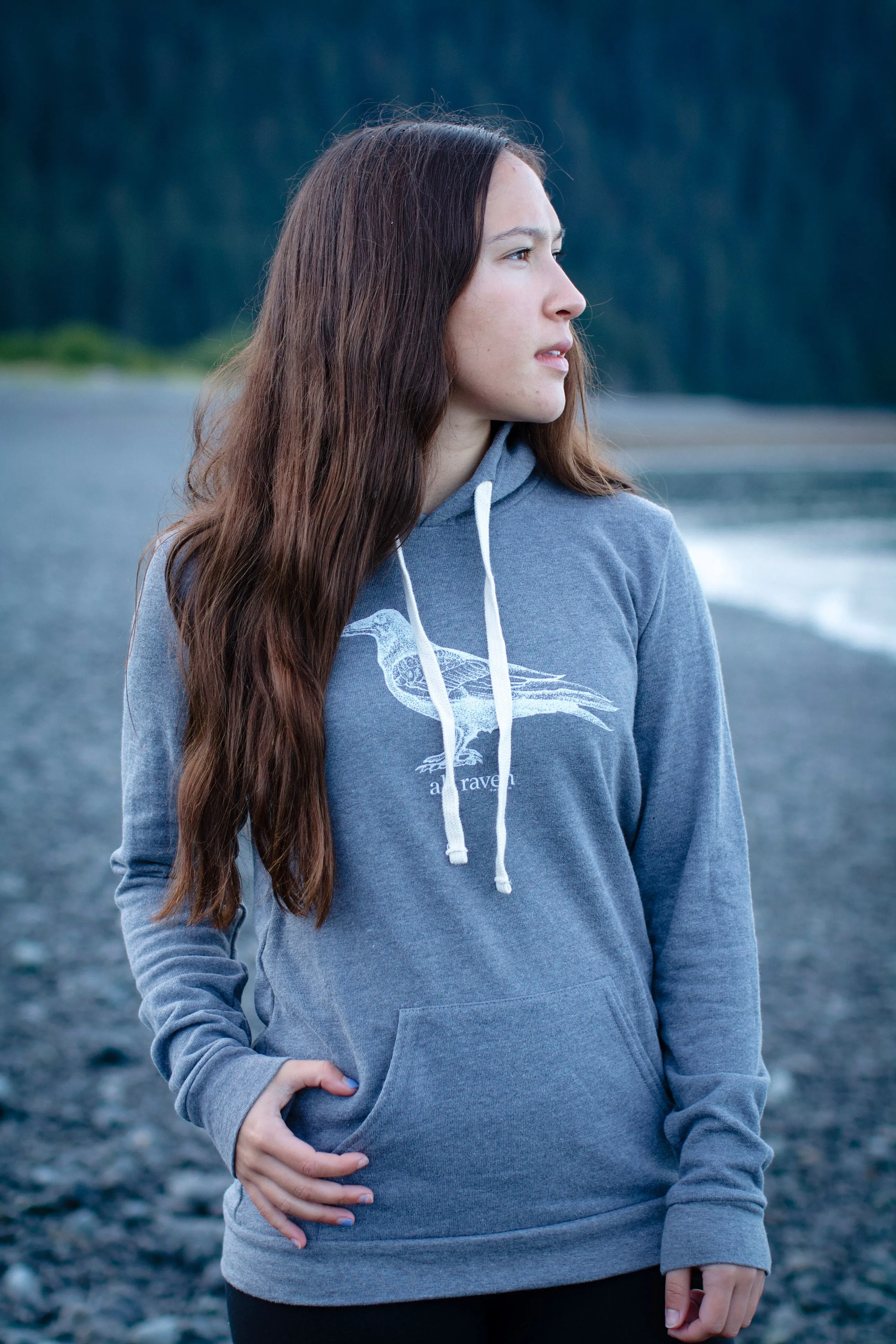 Roost AK Raven French Terry Pullover $68.00