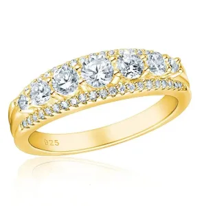 Round Cut Diamond Women's Wedding Band