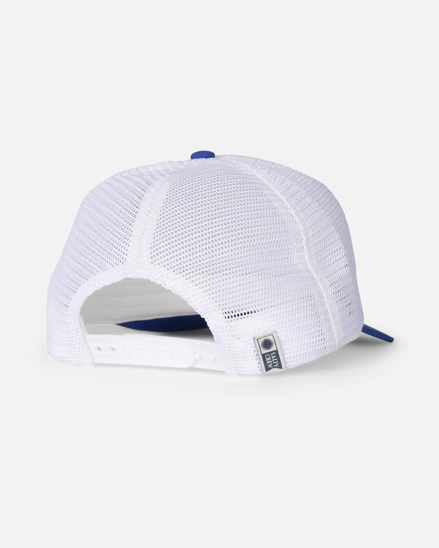 Salty Crew Womens Fun In The Sun Trucker Hat - Off White/Bold Blue