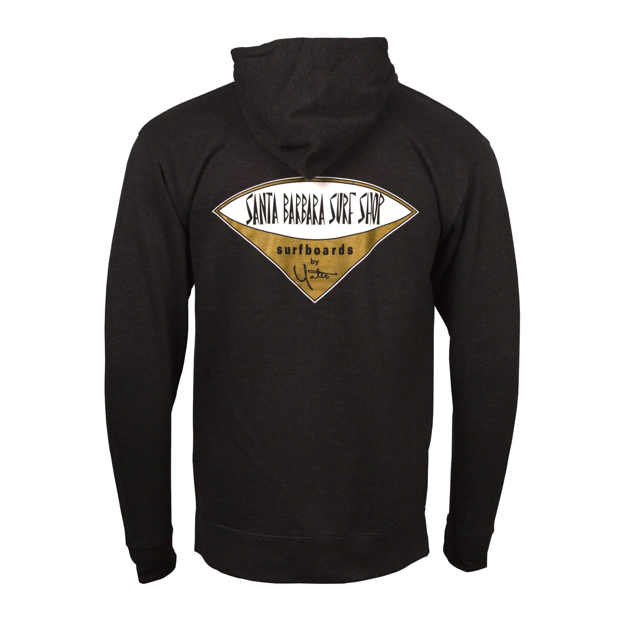 Santa Barbara Surf Shop Zip-Up Hoodie